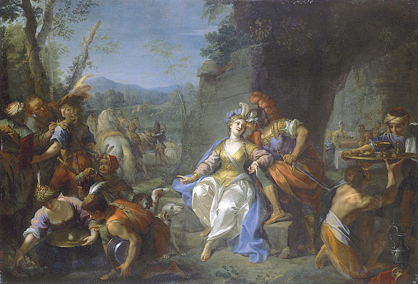 Dido And Aeneas by Jean Raoux